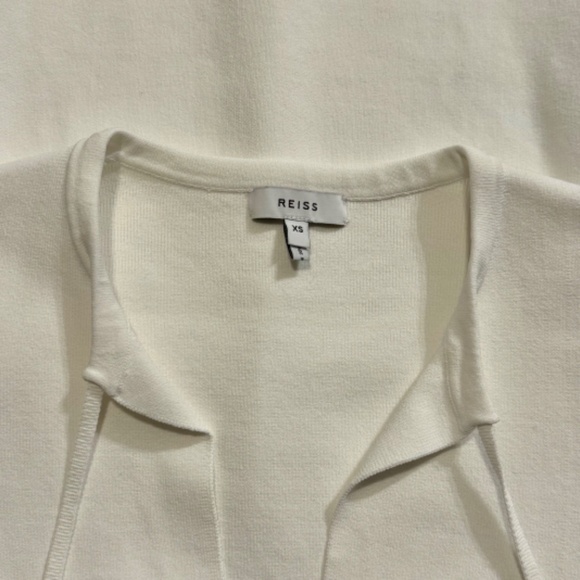 Reiss Sloane Knit Long Sleeve Blouse - Picture 5 of 9